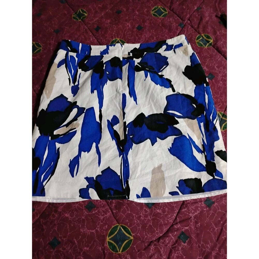 Cato Womens Mini Skirt 12 abstract floral print Multicolor